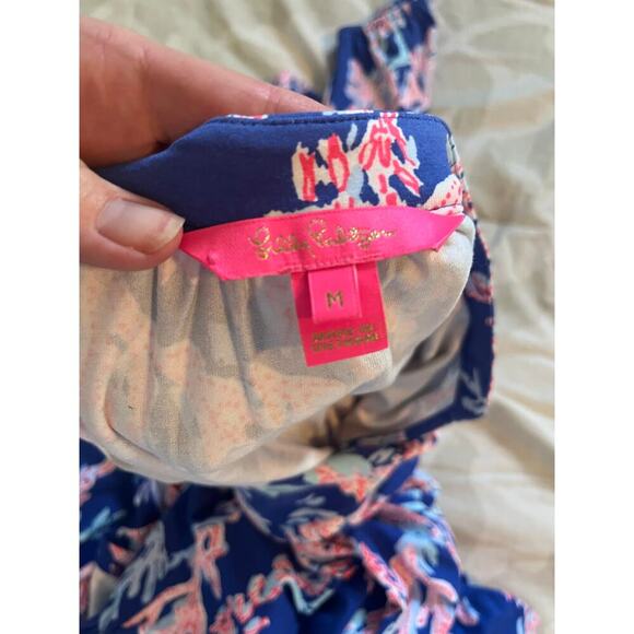 Lilly Pulitzer Traci Long Sleeve Dress Borealis Blue
Swim On Over medium 10652 - Picture 3 of 11